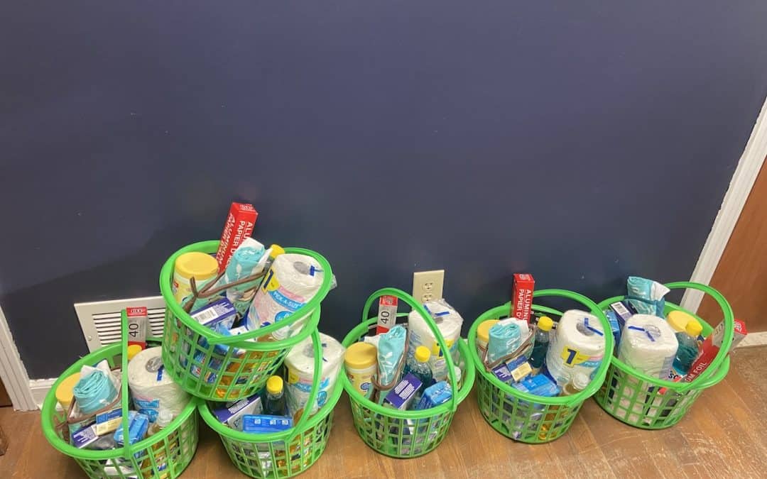 Monroe Good Deed Team Creates Home Gift Baskets for Local Donation