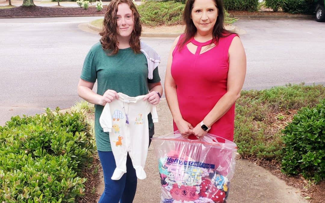 Northwest Team Donates Clothes to Support Coweta County CPC