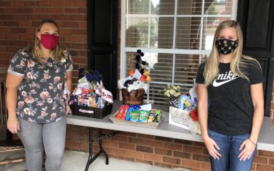 Northwest Team Creates Unique Baskets for Senior Living Residents Amid Pandemic