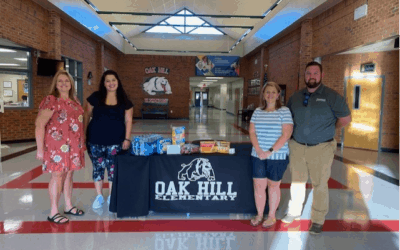 Stockbridge Team Supports Local Teachers at Oak Hill Elementary