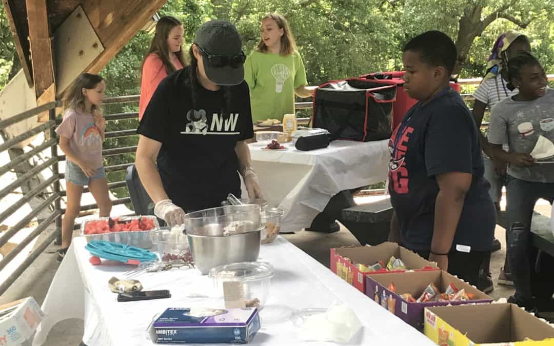 Northwest Exterminating Brings Lunch to AIM Kids Camp