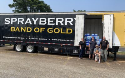 Northwest Exterminating Corporate Office Supports Sprayberry High School Band with Donation