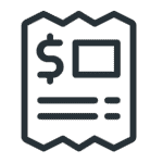 bigstock-bill-icon-isolated-on-white-ba-383272982