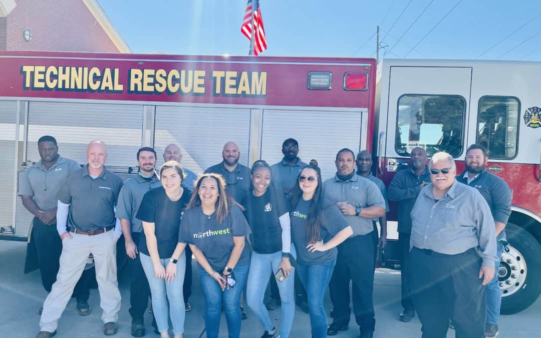 Northwest Exterminating Stockbridge Office Supports Henry County Fire Station with First Responder Cook Out