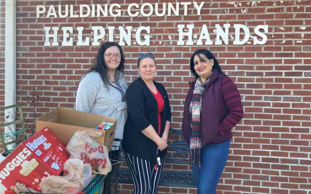 Northwest Dallas Team Supports Helping Hands of Paulding County with Food Drive