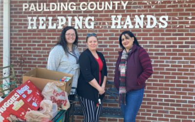 Northwest Dallas Team Supports Helping Hands of Paulding County with Food Drive