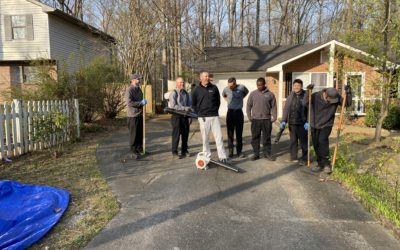 Lawrenceville GA Northwest Office Supports Local Customer with Yard Maintenace
