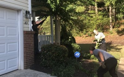 Canton Service Center Assists Customer with Lawn Care