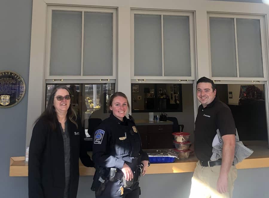 Northwest’s Buford Service Center Bakes Cookies for Local Law Enforcement