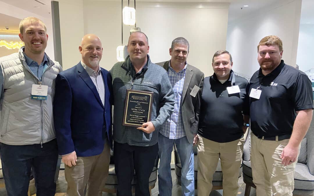 Northwest Teammate, Mike Wells, Awarded 2022 Outstanding Service Professional for Tennessee Pest Control Association