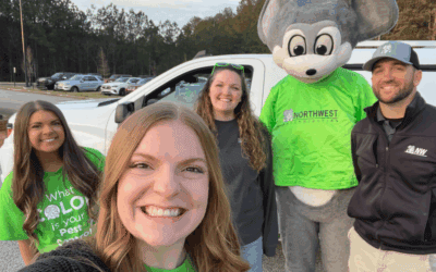 Cruising into Kemp Elementary for Career on Wheels Day