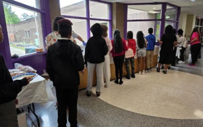 Northwest Teammates Grillin’ Up Gratitude at Shadow Rock Elementary in Lithonia Georgia
